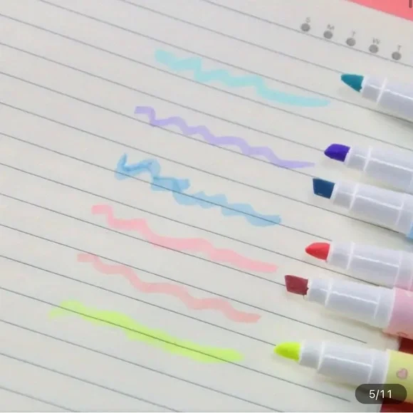 New 6 pc Sanrio Characters Highlighter set - Picture 7 of 11